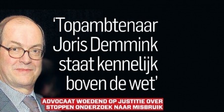 Topambtenaar Secretaris Generaal Joris Demmink was 40 jaar zwaar criminele MOL binnen Ministerie van Justitie met heimelijke Koninklijke bescherming!